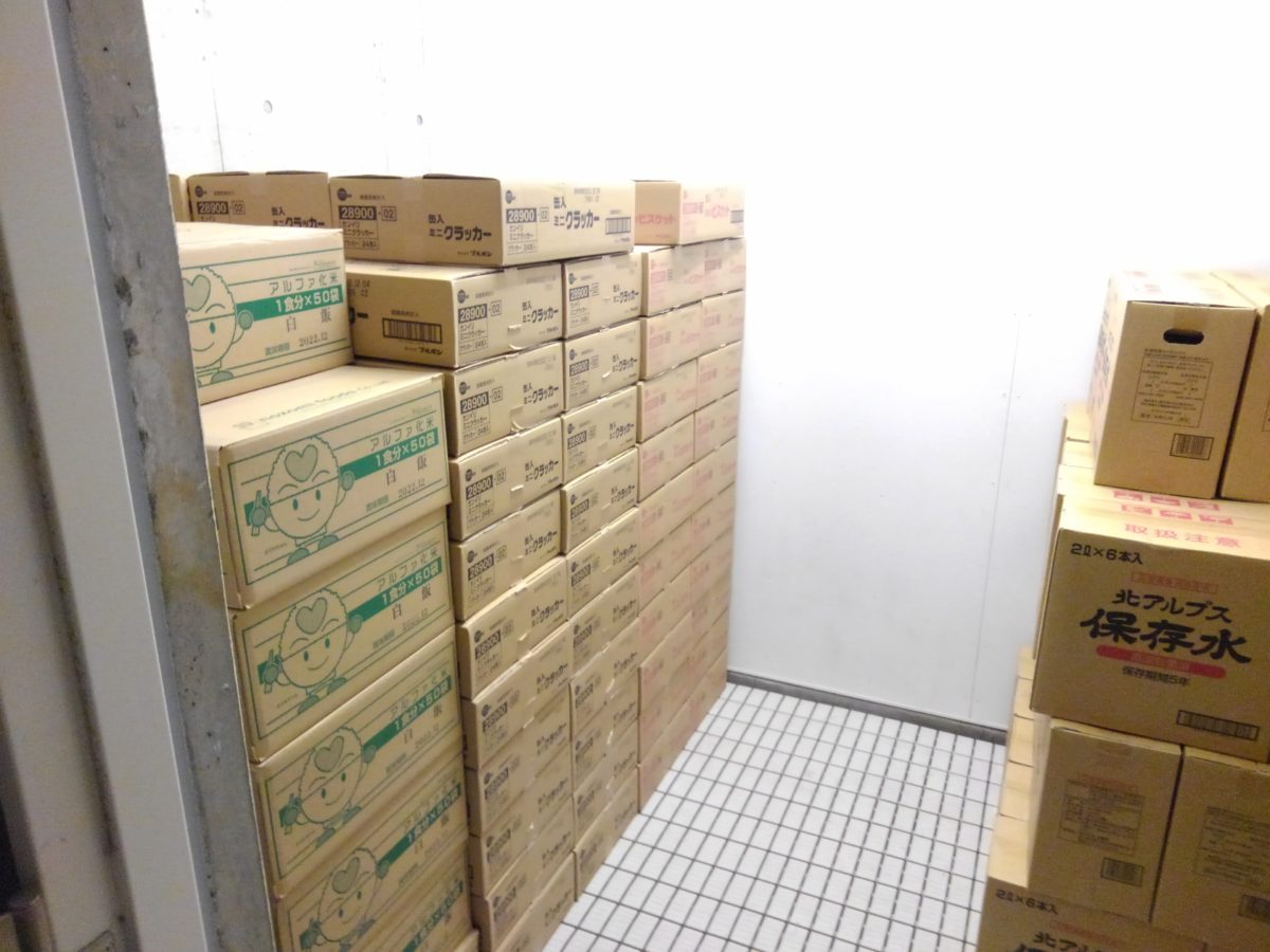 非常食 納品レポート002：東京都武蔵野市のマンションC様【非常用 備蓄品 備蓄食糧 納品事例】